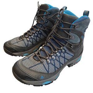 Vasque Saga GTX Hiking Boots Women 9/40 Blue Waterproof Vibram 7139M Goretex